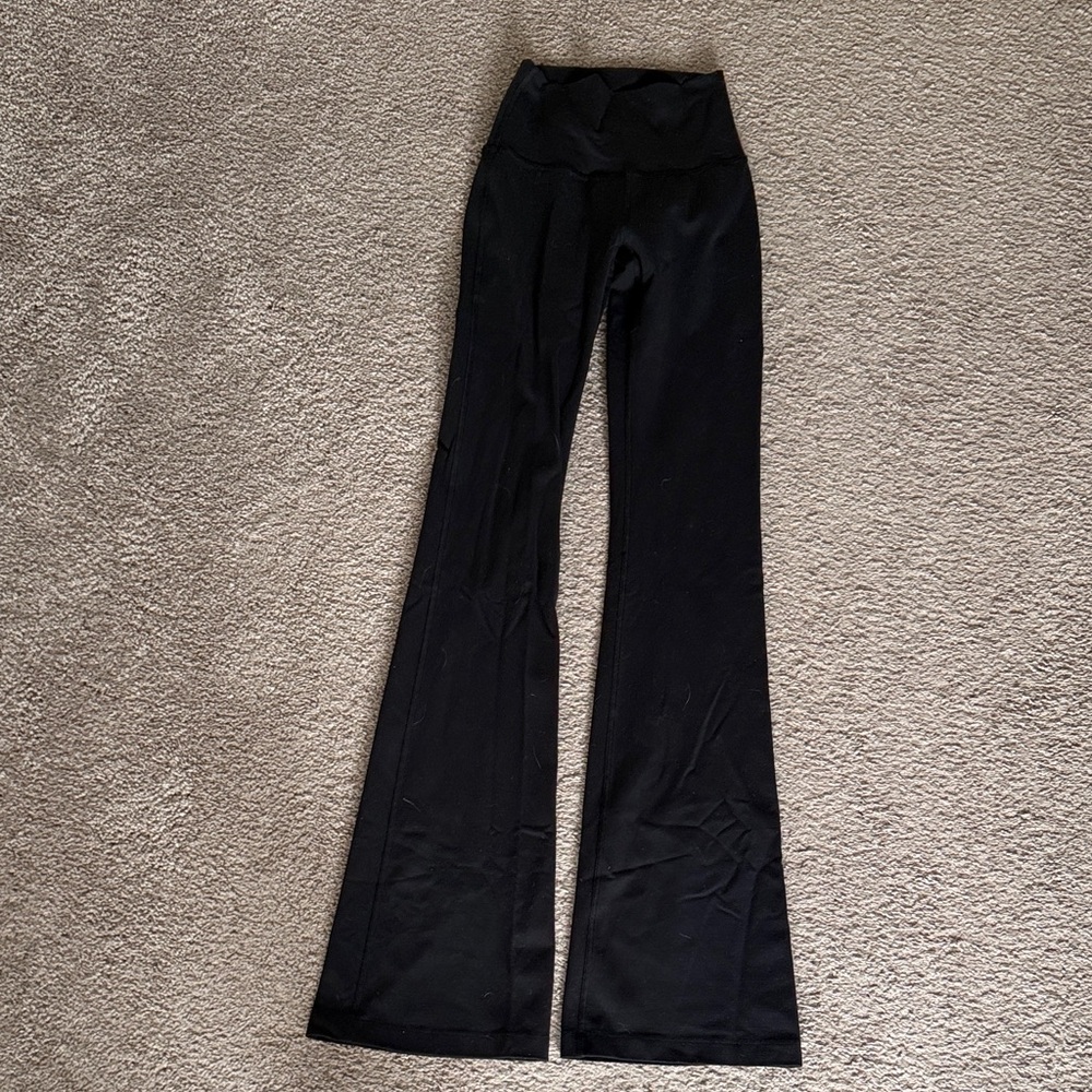 Lululemon Athletica Black Flare Leggings